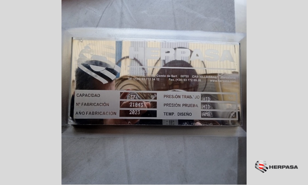 Tanque de almacenamiento de una emulsión con requerimientos ATEX

